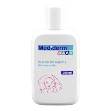 Mediderm Baby, olejek, do kąpieli,  250 ml