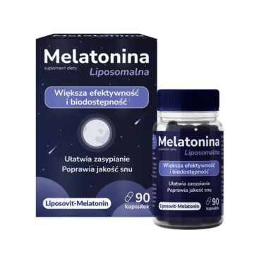 Melatonina Liposomalna, kapsułki, 90 szt.