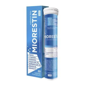 Miorestin, tabl.musuj., 20 szt