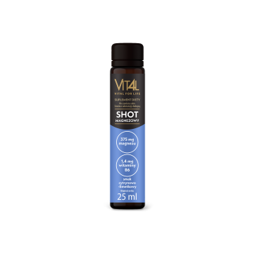 Vit4l Vital for life Shot magnezowy, 25ml