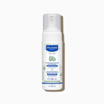 Mustela Bebe-Enfant, szampon w piance dla niemowląt, 150 ml