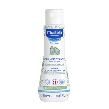 Mustela Bebe-Enfant, woda, oczyszcz.,b/splukiwania, 100 ml