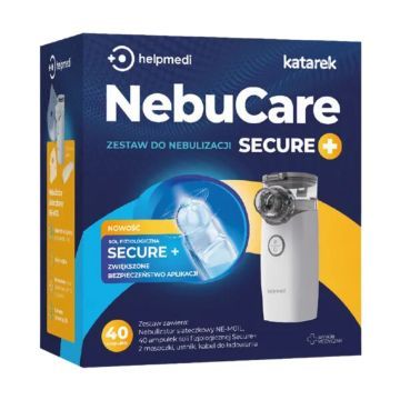 NebuCare Secure+zest.do nebulizacji(nebul+40a.soli fizj),1op