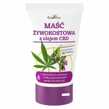 Masc zywokostowa z olejem CBD, 140 ml