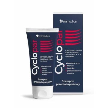 Paramedica Cyclopar, szamp., przeciwlupiezowy, 150 g