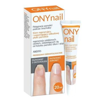 ONYnail, krem, regener.,wspomag.odbud.płytki paznokcia, 20ml