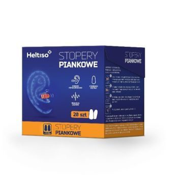 Heltiso Stopery piankowe, 20 par (display)
