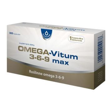 Omega-Vitum 3-6-9 max, kaps., 30 szt