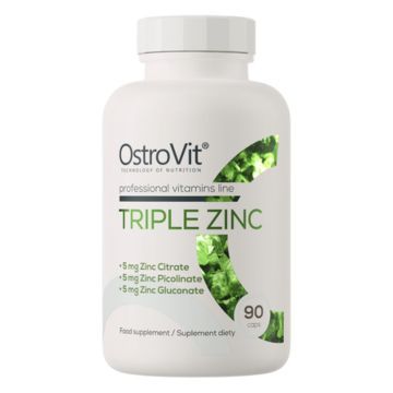 OstroVit Triple Zinc, kapsułki, 90 szt.