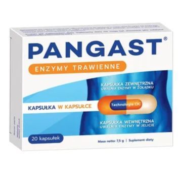 Pangast, kapsułki, 20 szt.