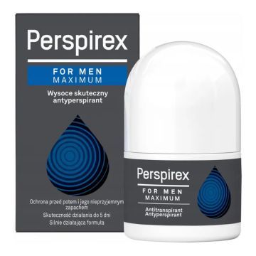 Perspirex for Men Maximum, antyperspirant dla mężczyzn, 20 ml
