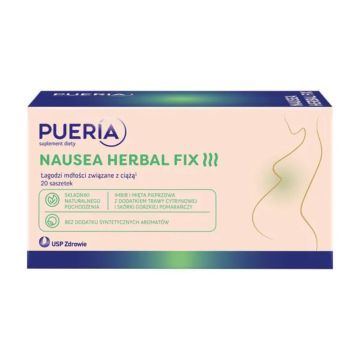 Pueria Nausea Herbal Fix, 20 sasz.
