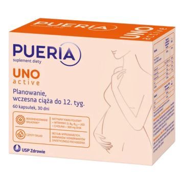 Pueria Uno Active, kaps., 60 szt