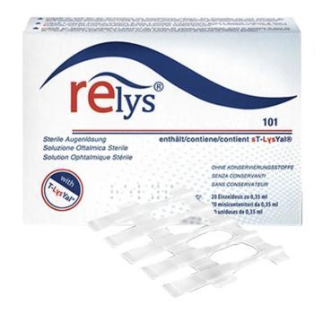 Relys, roztw.,okulistyczny, 0,35 ml, 20 poj.jednodaw.