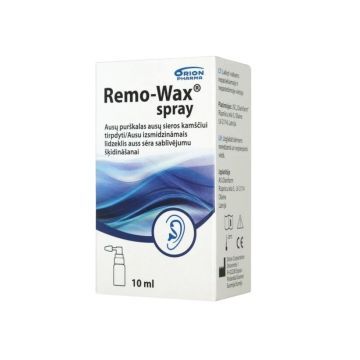 Remo-Wax Oil, aerozol, d/uszu,z olejkiem d/pielęg.uszu, 15ml