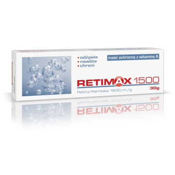 Retimax 1500, maść ochronna z witaminą A, 30 g