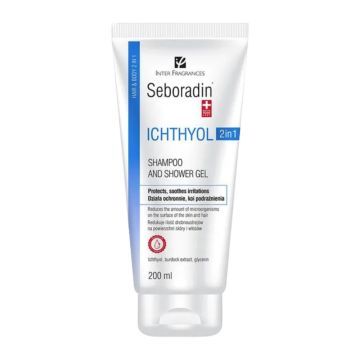 Seboradin Ichthyol, szamp.i zel,do mycia, 200 ml