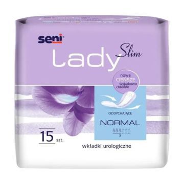 Seni Lady Slim normal, wkladki urolog., 15 szt
