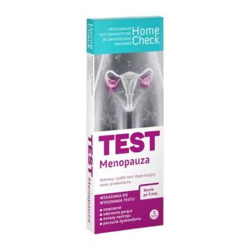 Test Menopauza, test diagnozujący okres przekwitania, 2 szt.