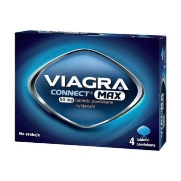 Viagra Connect Max, 50 mg, tabl.powl., 4 szt