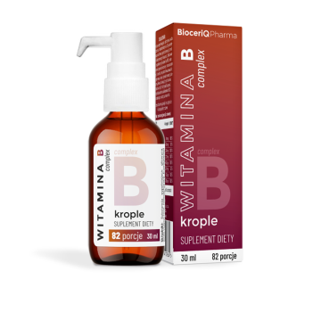 BioceriQ, Witamina B complex, krople, 30 ml