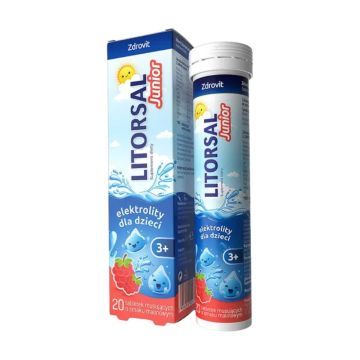 Zdrovit Litorsal Junior, tabl.musuj., 20 szt