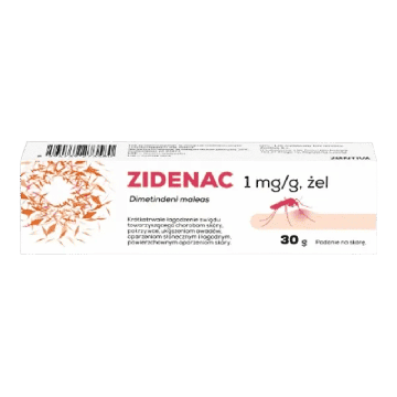 Zidenac, 1 mg/g, żel, 30 g, tuba