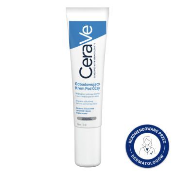 CeraVe, odbudowujący krem pod oczy dla skóry normalnej i suchej, 14 ml