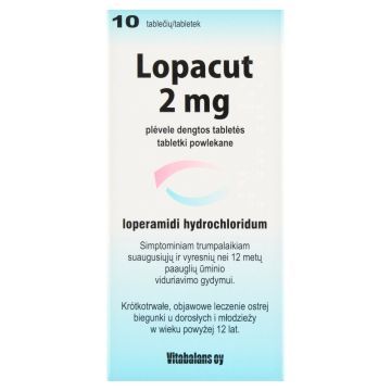 Lopacut, 2 mg, tabl.powl., 10 szt