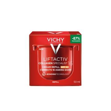Vichy Liftactiv Collagen Specjalist, krem, 16 oznak starzenia, refill, 50ml