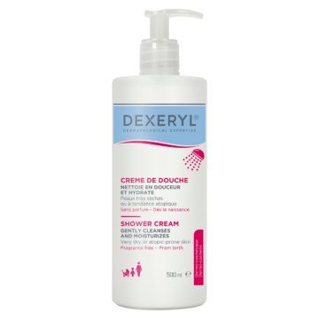 Dexeryl Shower, krem myjący pod prysznic, 500ml