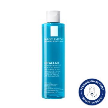 La Roche-Posay Effaclar, tonik złuszczający przeciw zaskórnikom, 200 ml