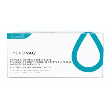 HydroVag, globulki dopochwowe, 7 szt.
