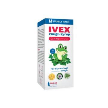 Ivex, syrop, na kaszel schy i mokry, 200ml
