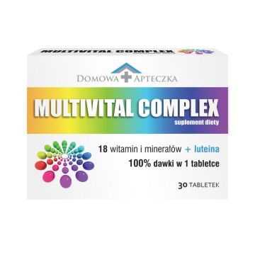 Multivital Complex, z mikroelementami, tabletki, 30 szt.