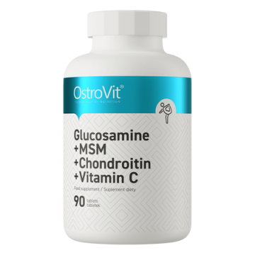 OstroVit, Glucosamine + MSM + Chondroitin, tabletki, 90 szt.