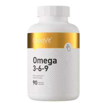 OstroVit, Omega 3-6-9, kapsułki miękkie, 90 szt.