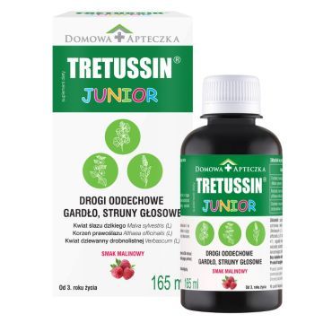 Tretussin Junior, pŁyn, 165 ml